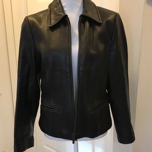 Katina Couture Soft Leather Coat